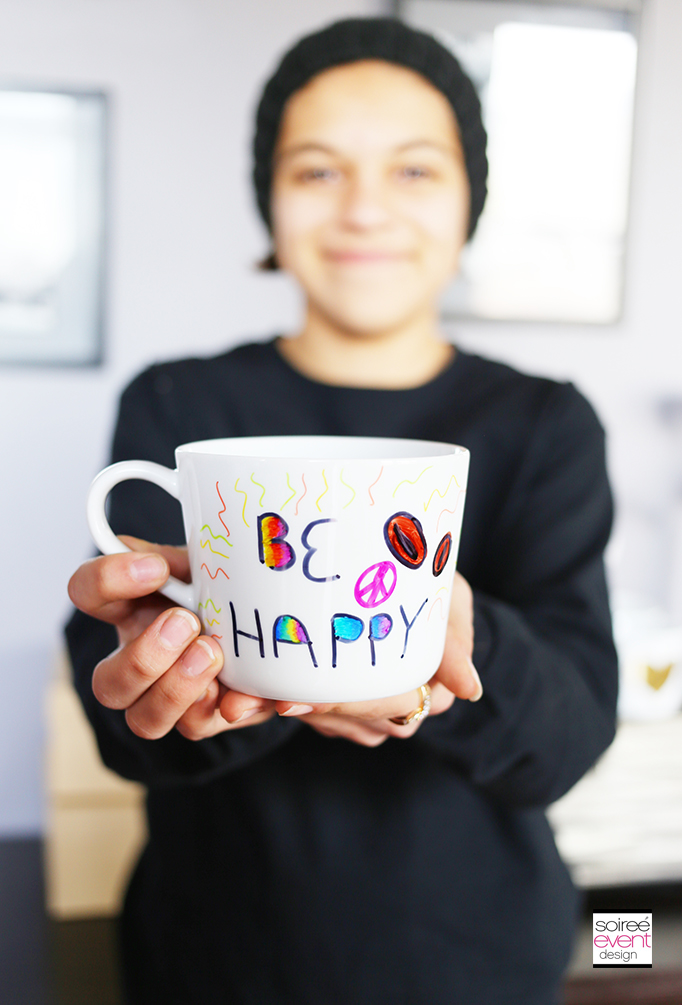 Be Happy Coffee Mug