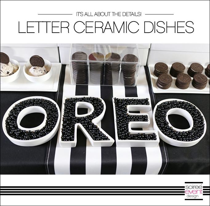 Ceramic Letter Dishes 2