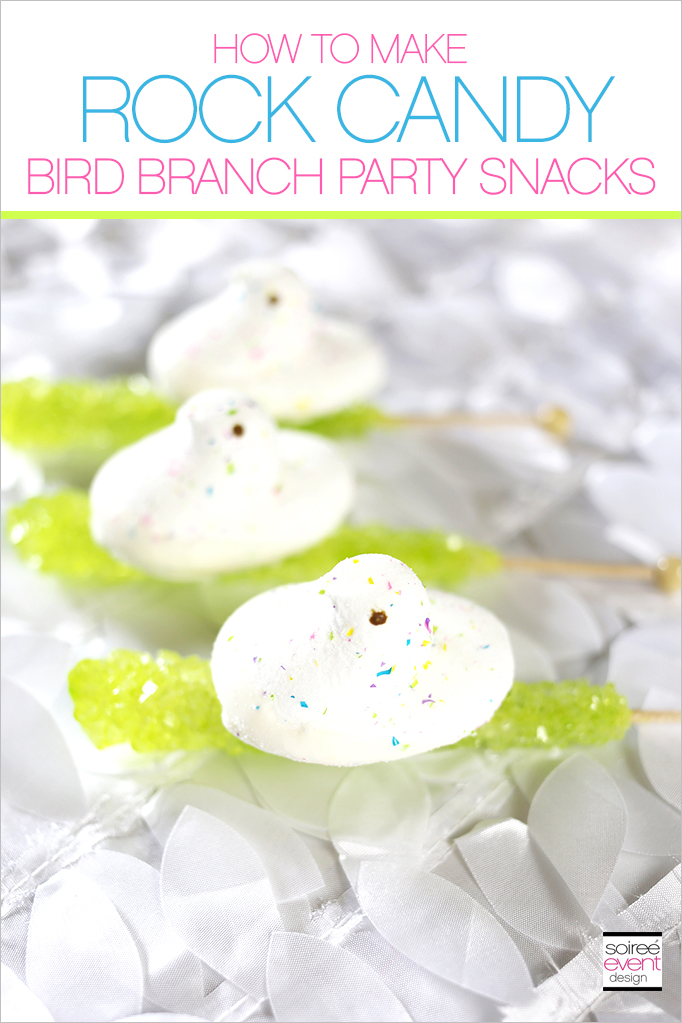 How to make Rock Candy Bird Branches