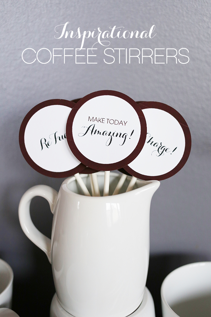 Inspirational Coffee Stirrers