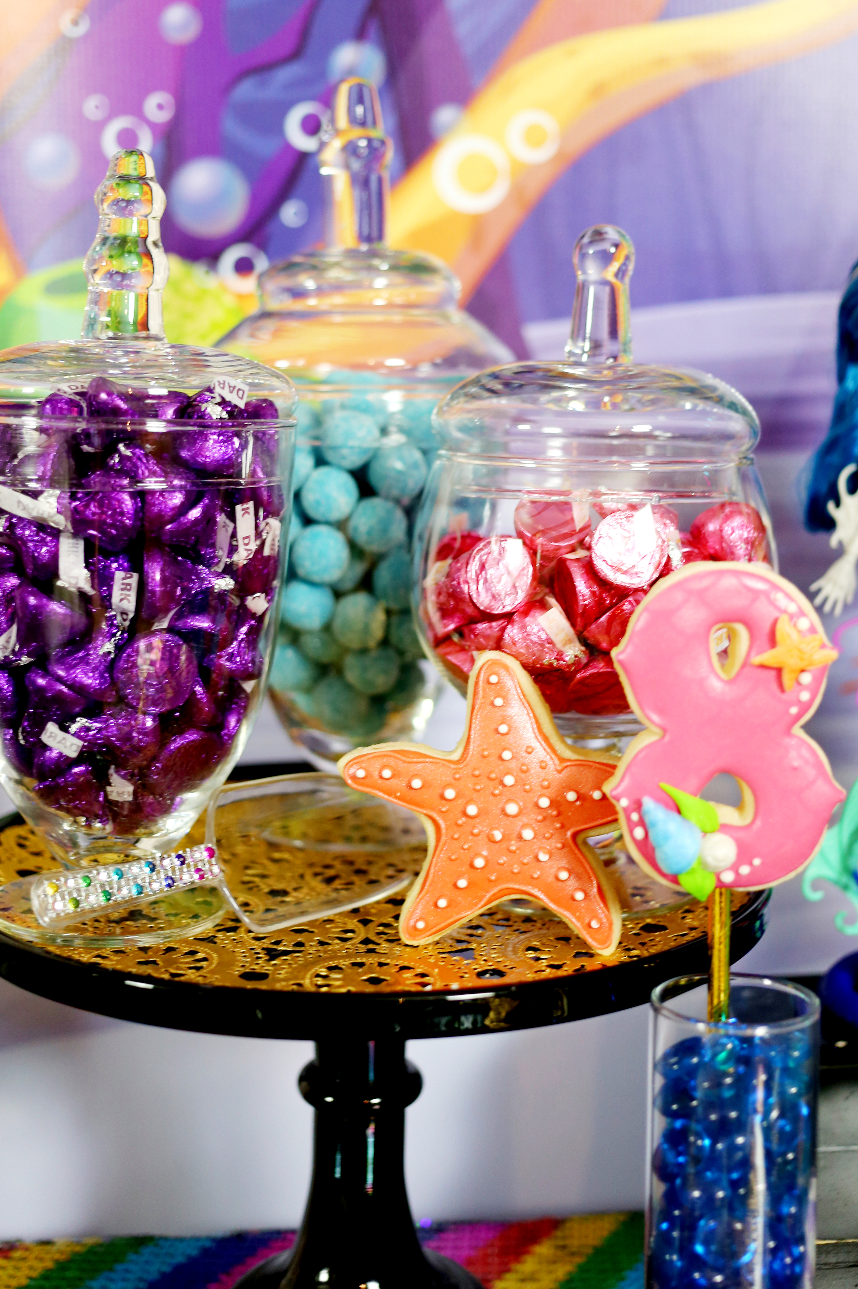 Mermaid Party Candy Table