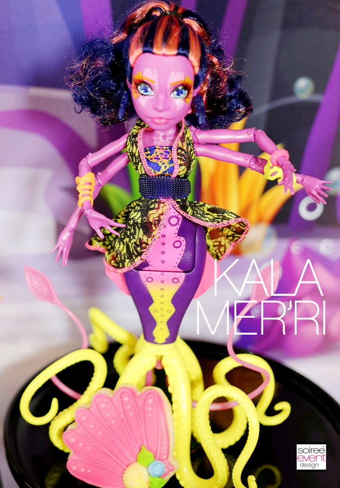 Monster High Great Scarrier Reef - Kala Merri doll