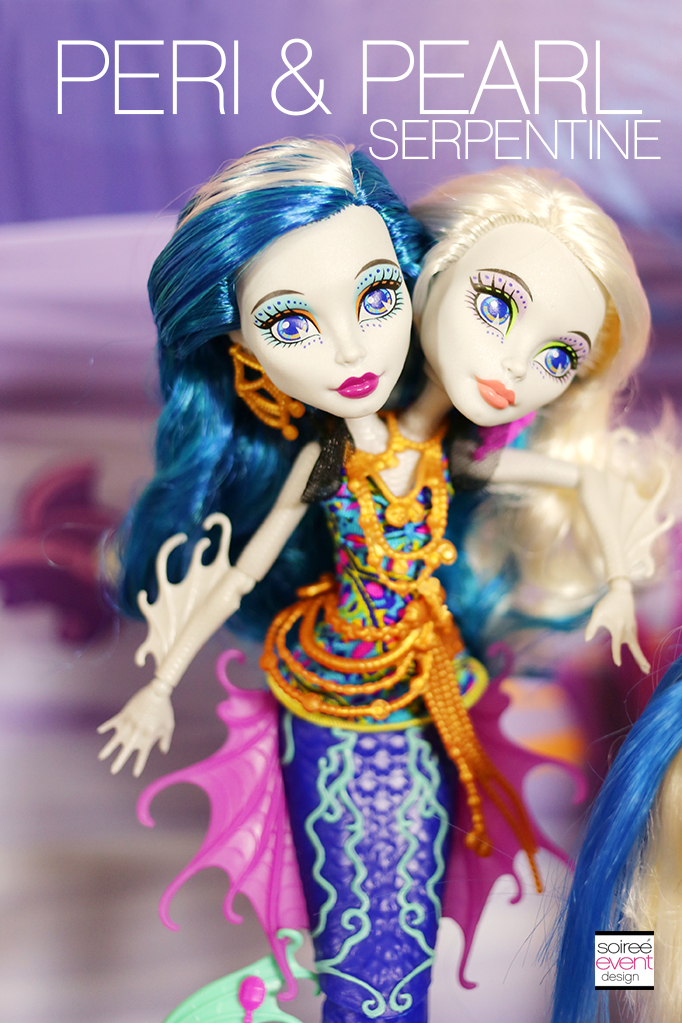 Monster High Great Scarrier Reef - Peri and Pearl doll