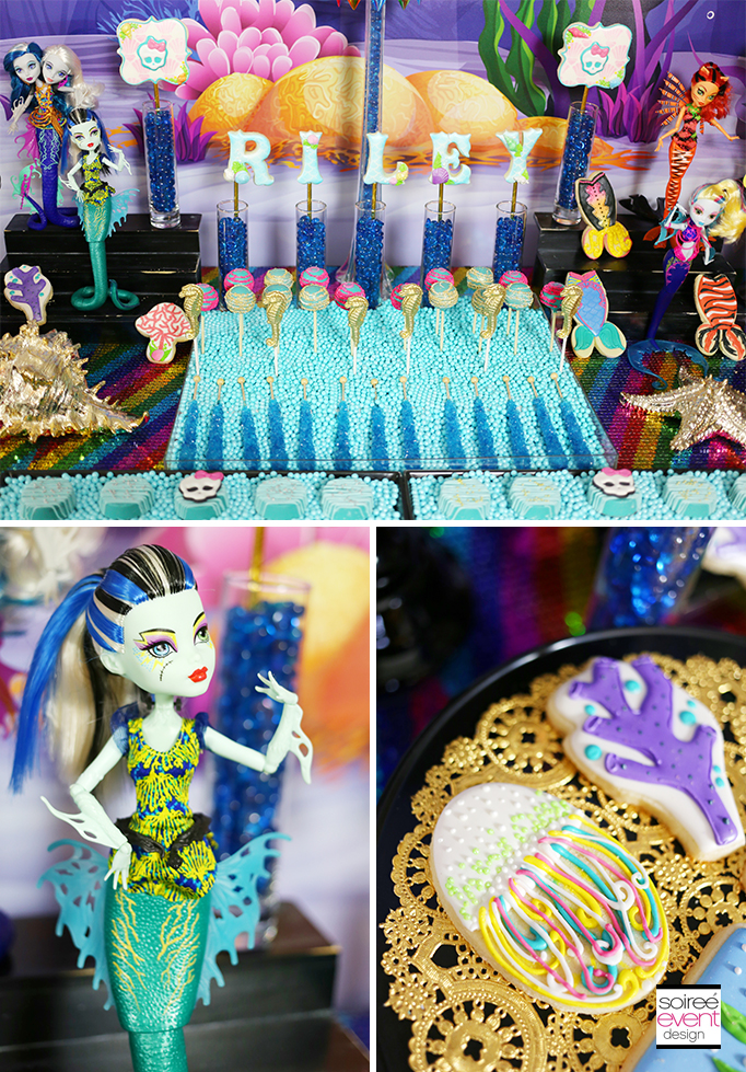 Monster High Party Candy Table - Scarrier Reef