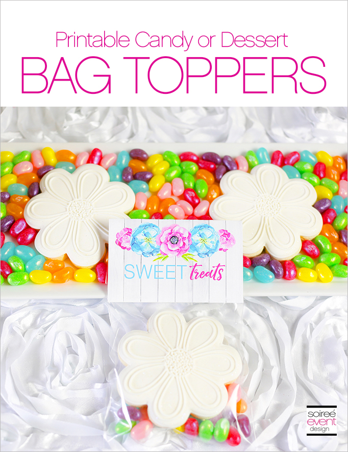 Printable Candy Bag Toppers Party Favors
