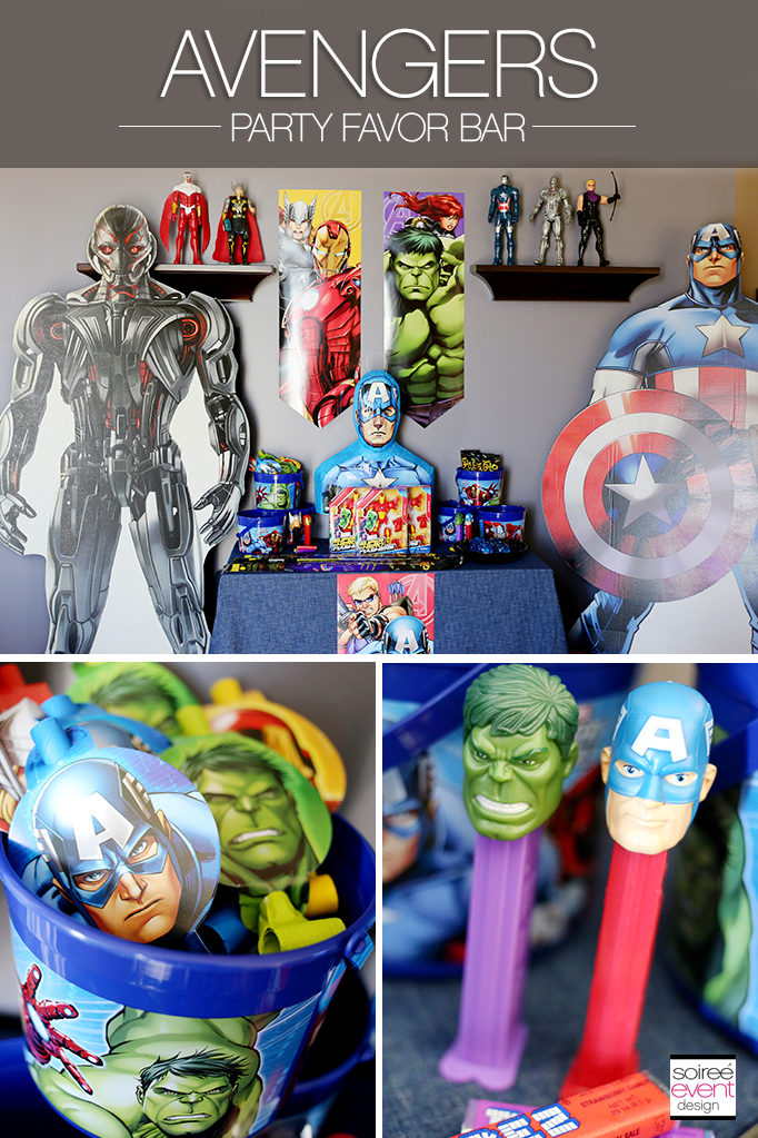 Avengers-Party-Favors-Table
