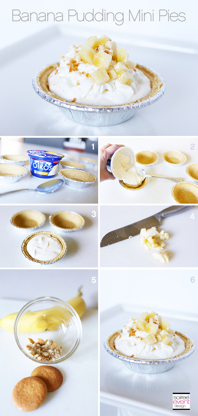 Banana Pudding Mini Pies Recipe