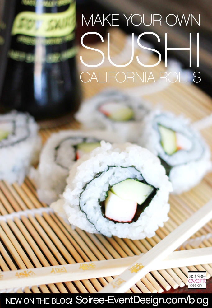 How to Make Your Own Sushi-California Rolls