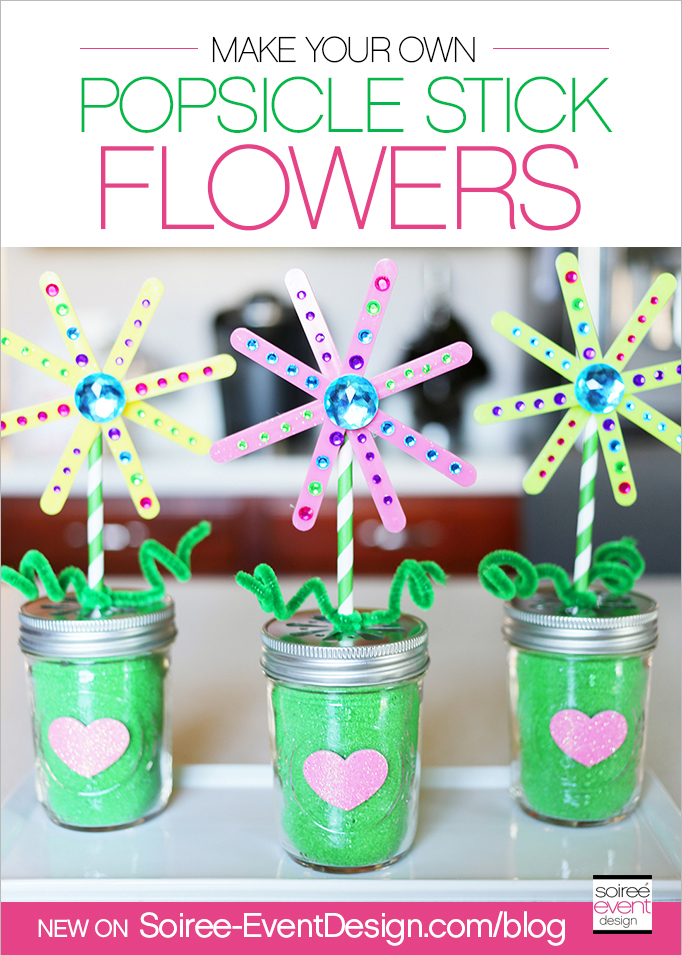 Make Your Own Popscicle Stick Flowers
