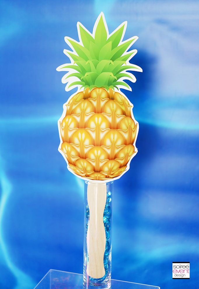 Pineapple Photo Booth Props