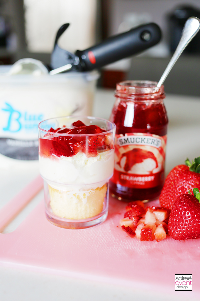 Strawberry Vanilla Mini Ice Cream Cake