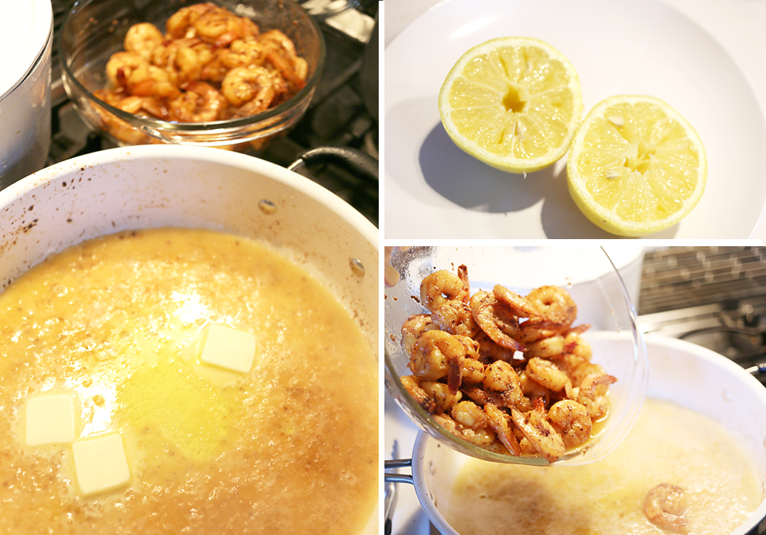 Lemon Garlic Shrimp Pasta - Step 4