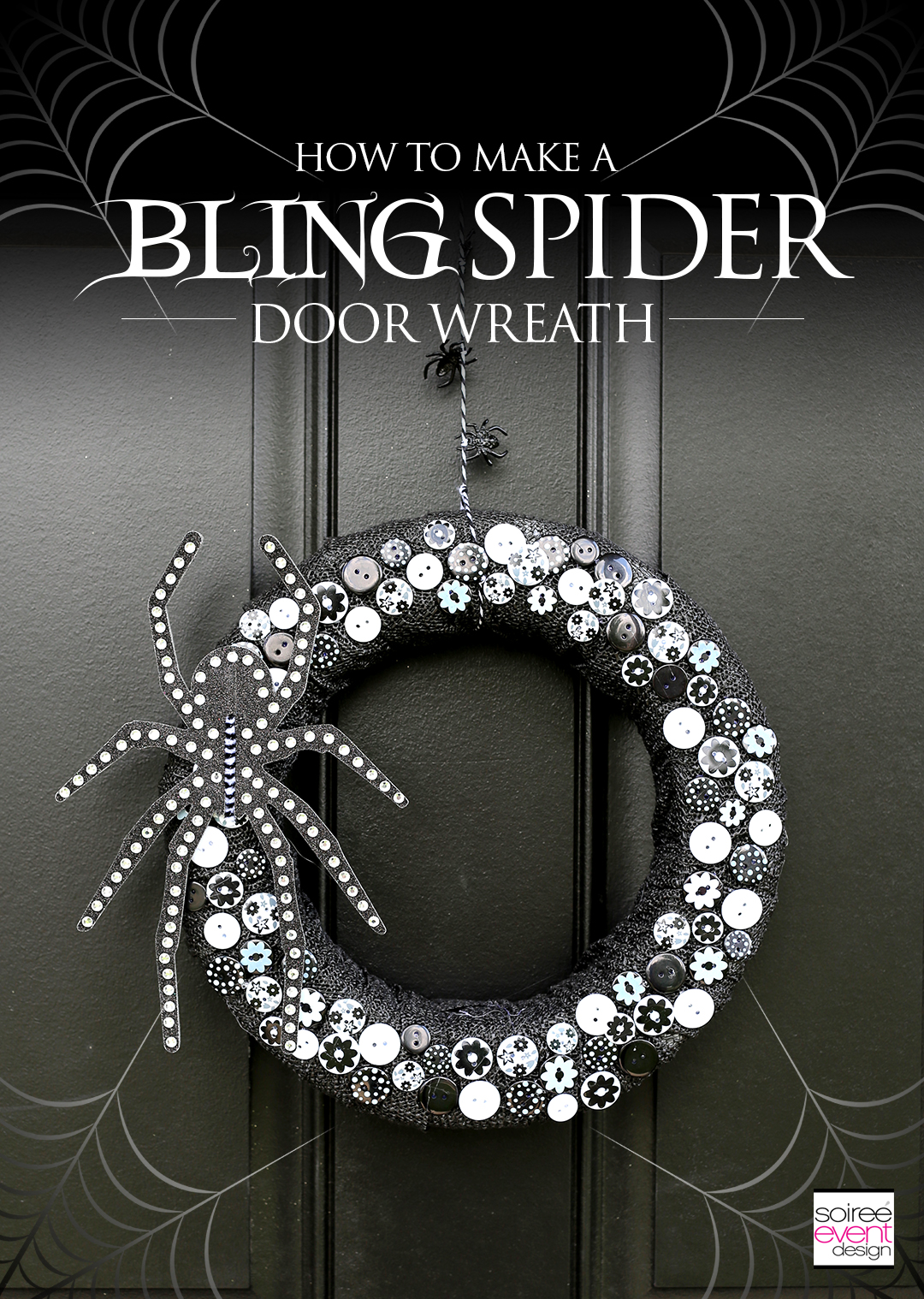 diy-halloween-wreaths-bling-spider