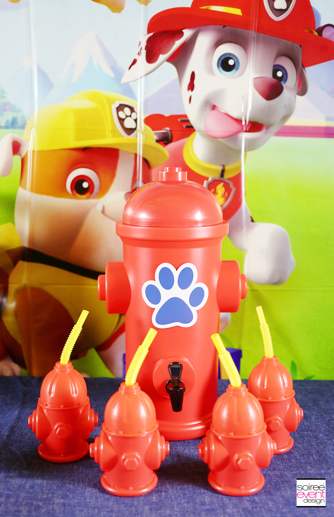 Paw Patrol Party Drink Station - Hydrant dispenser