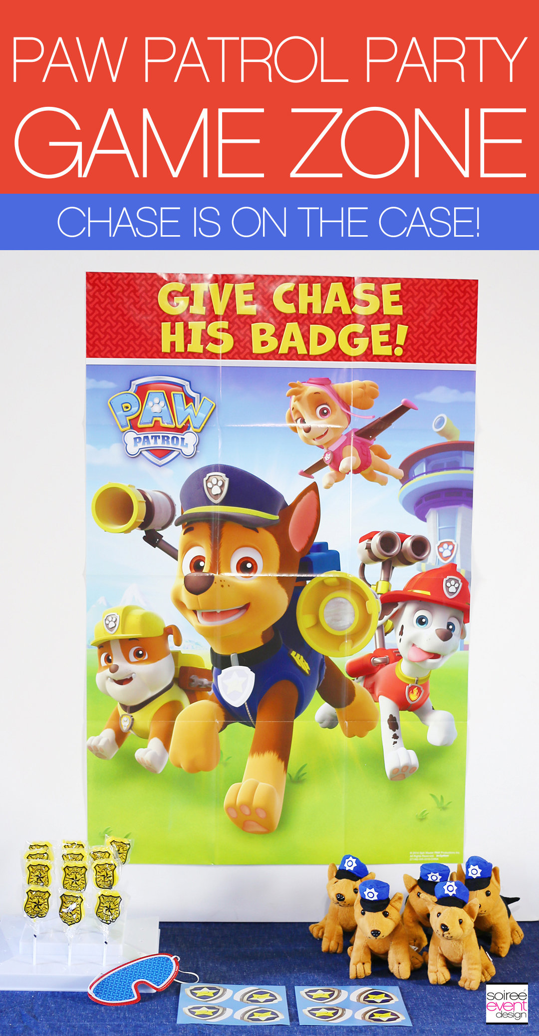 Paw Patrol Party Games - Chase is on the Case