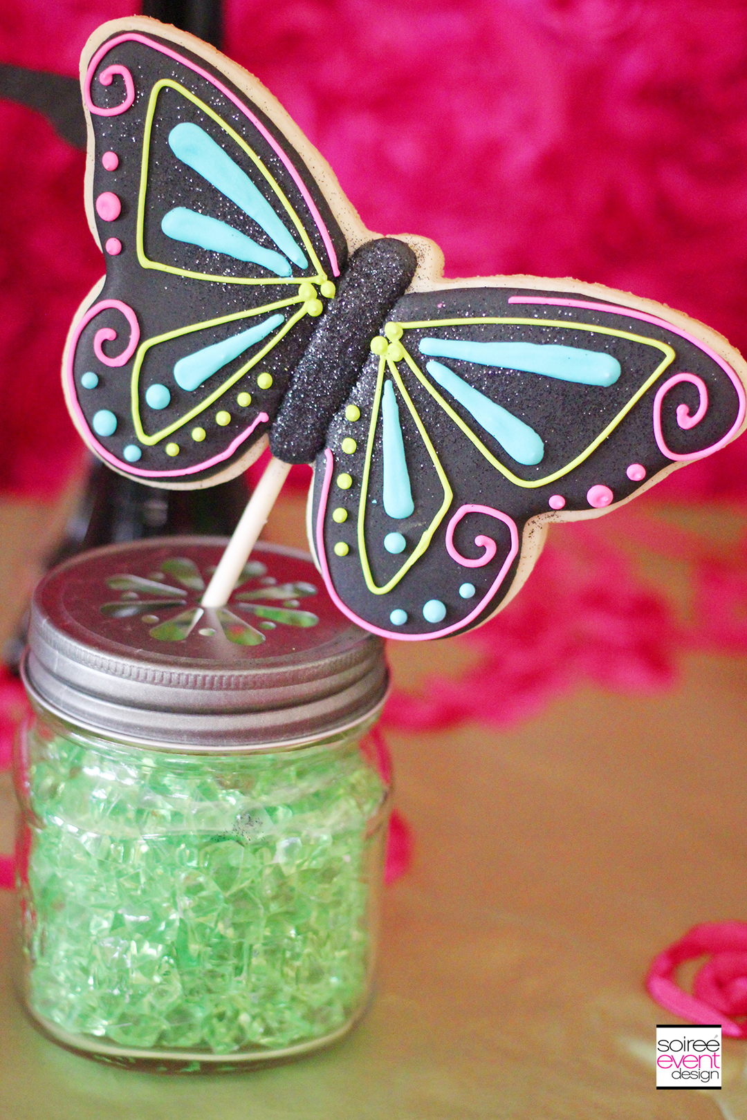 Fairy Garden Party Butterfly Cookies
