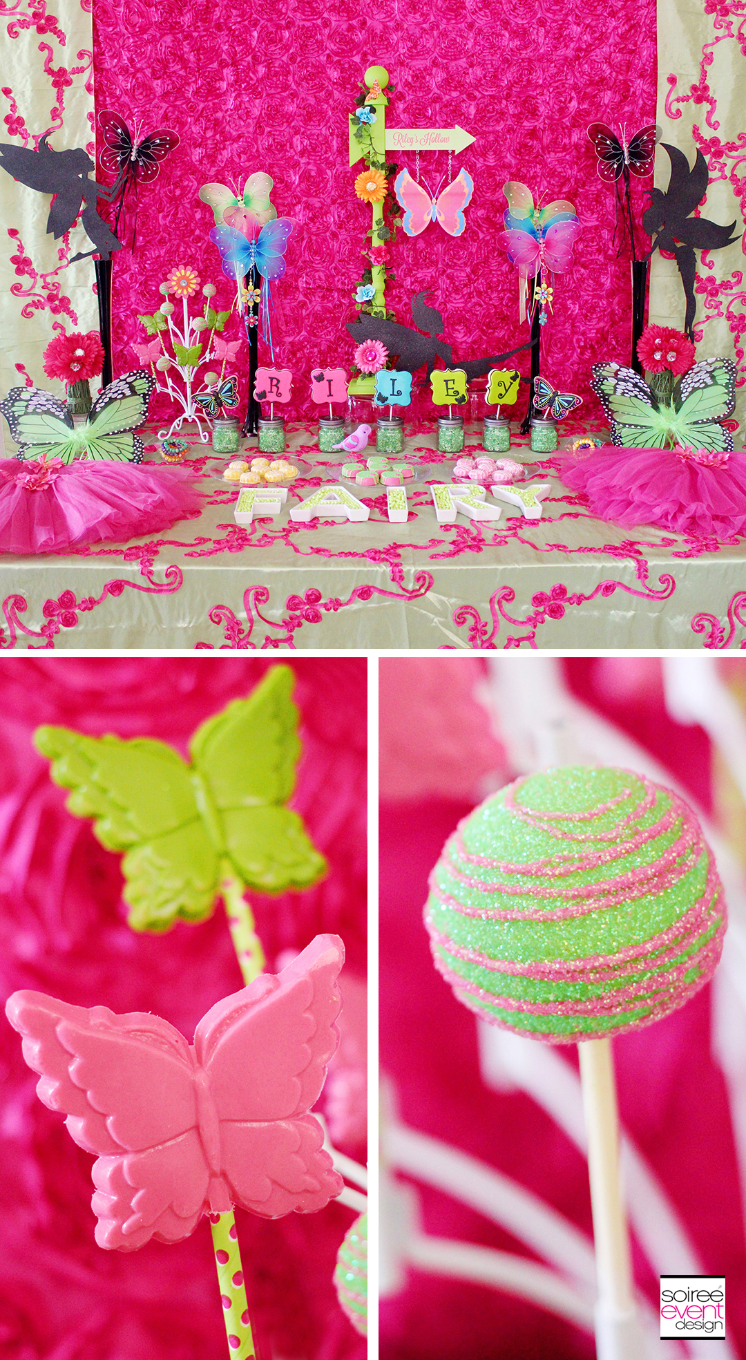 Fairy Garden Party - Dessert Table - Cake Pops