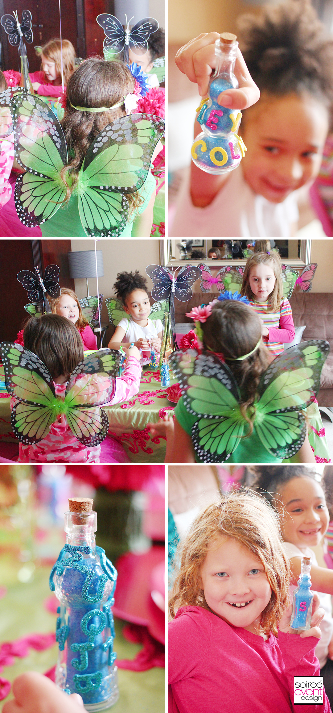Fairy Party Crafts - Pixie Dust Bottles