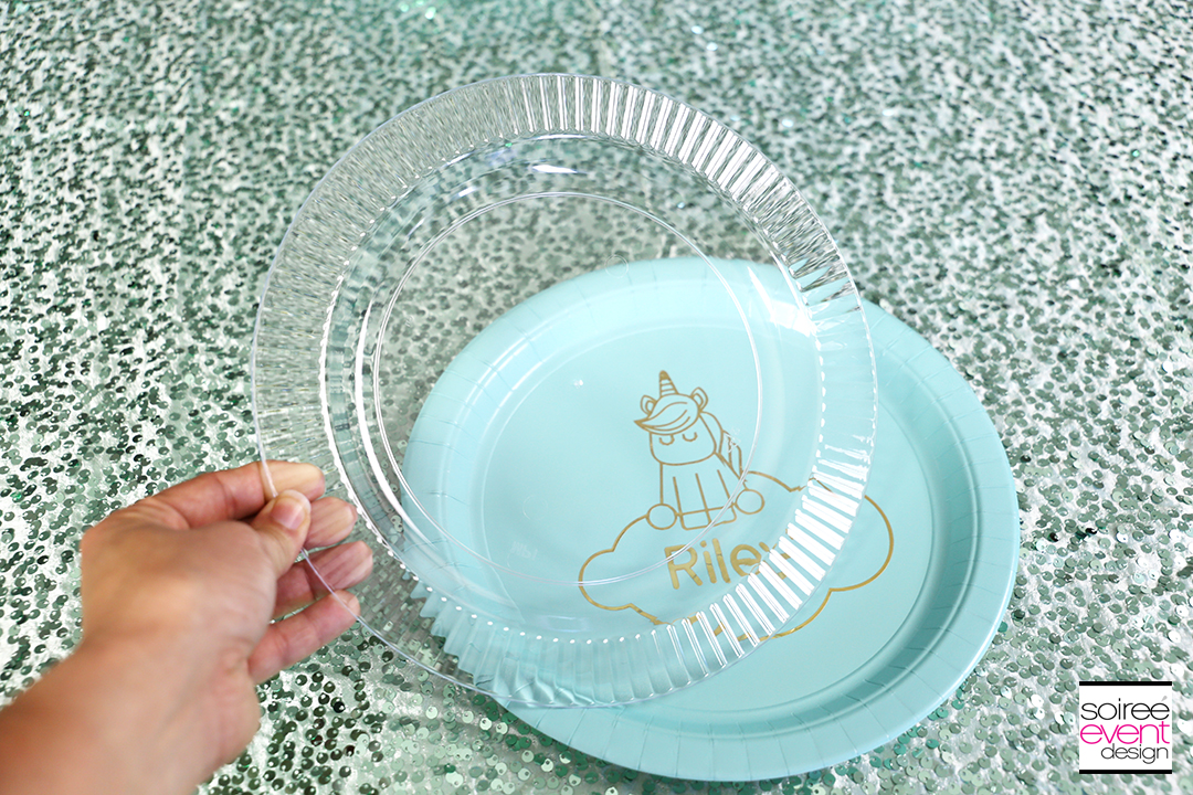 Make Personalized Party Plates with Cricut - Step 11