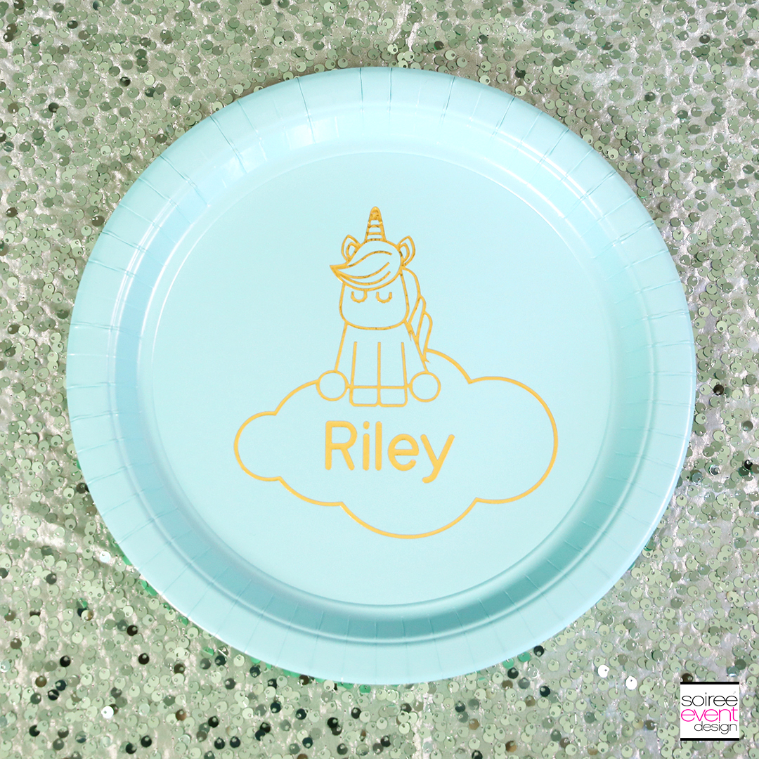 Make Personalized Party Plates with Cricut