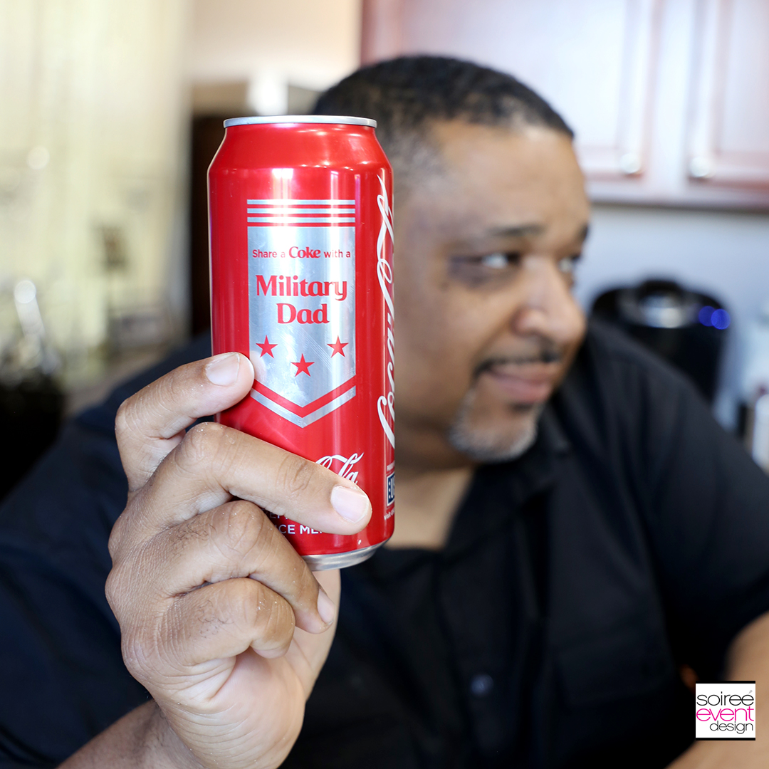 Military Dad Coca-Cola Can