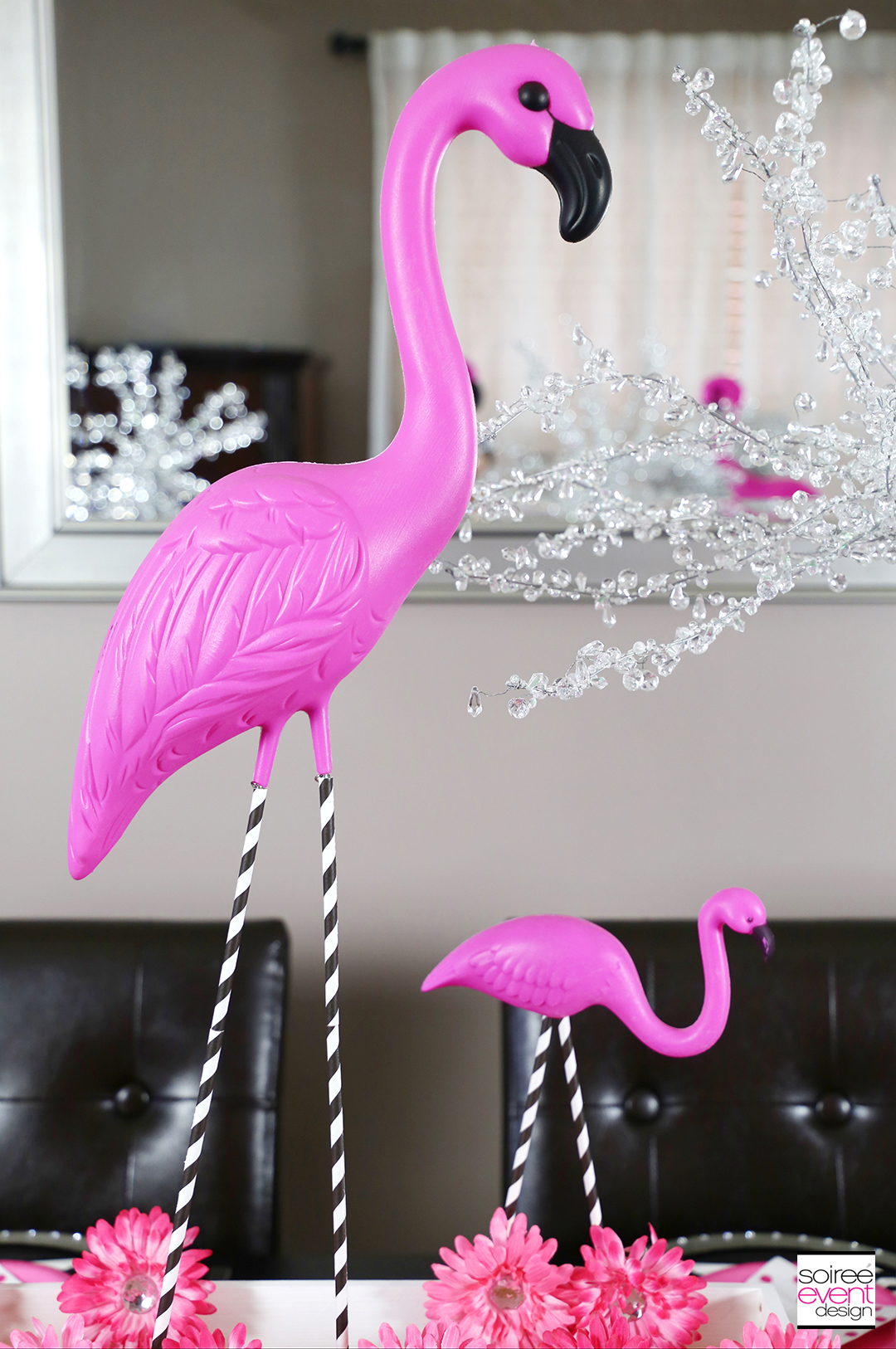 Flamingo Party Tablescape