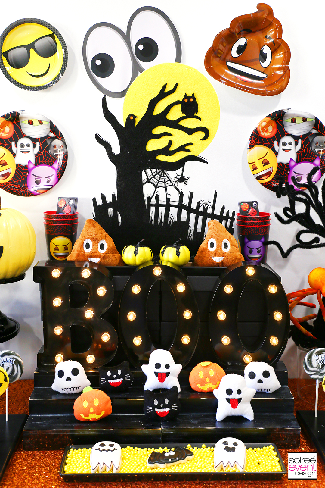 Emoji Halloween Party Ideas - Emoji Party Decorations