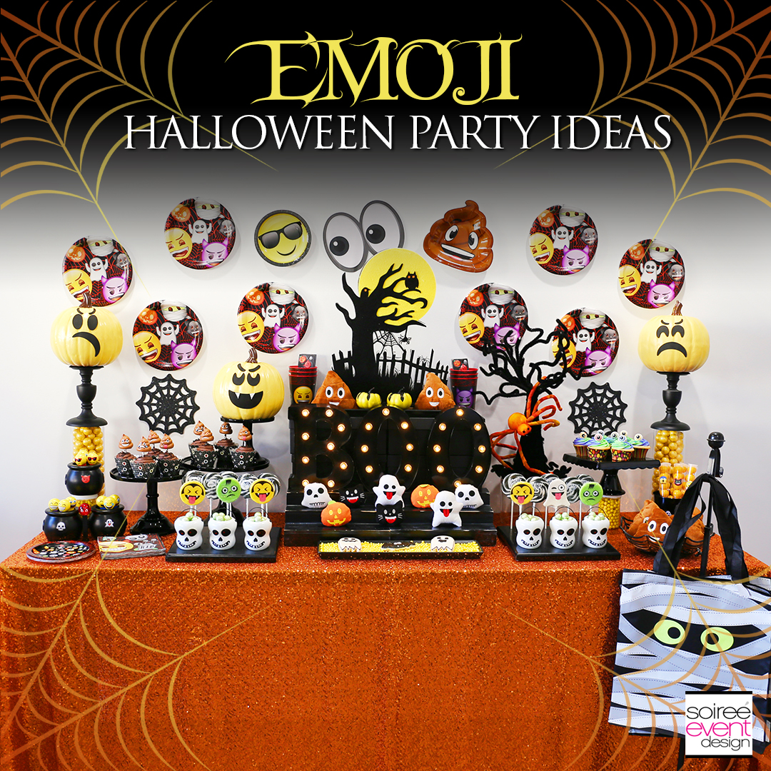 Emoji Halloween Party Ideas IG