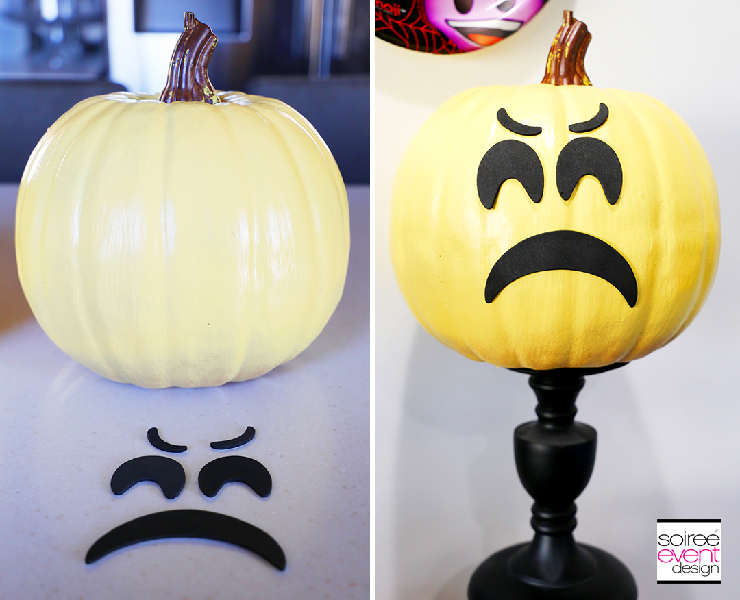 Halloween Emoji Pumpkins - Step 3A