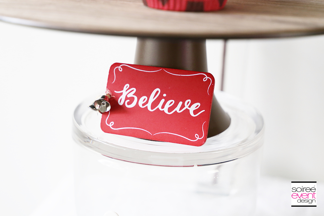 Rudolph Party Ideas - believe tags