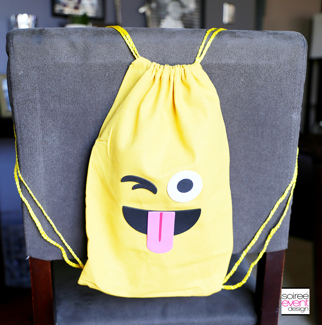 Emoji Backpacks Party Favors Chairbackers