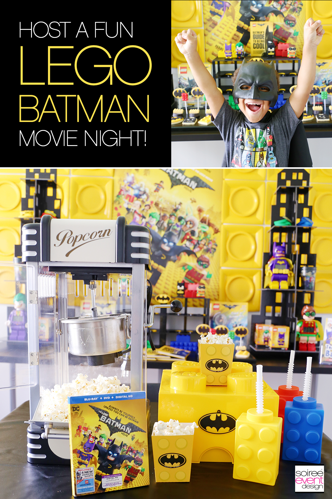 LEGO Batman Movie Night Party