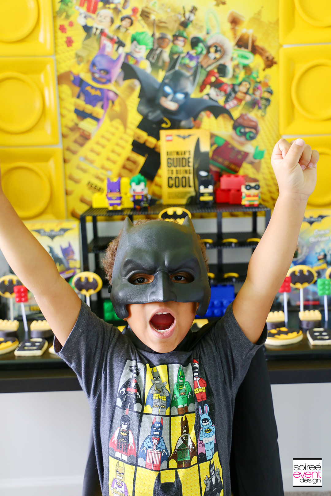 Lego Batman Party Ideas - Batman Mask