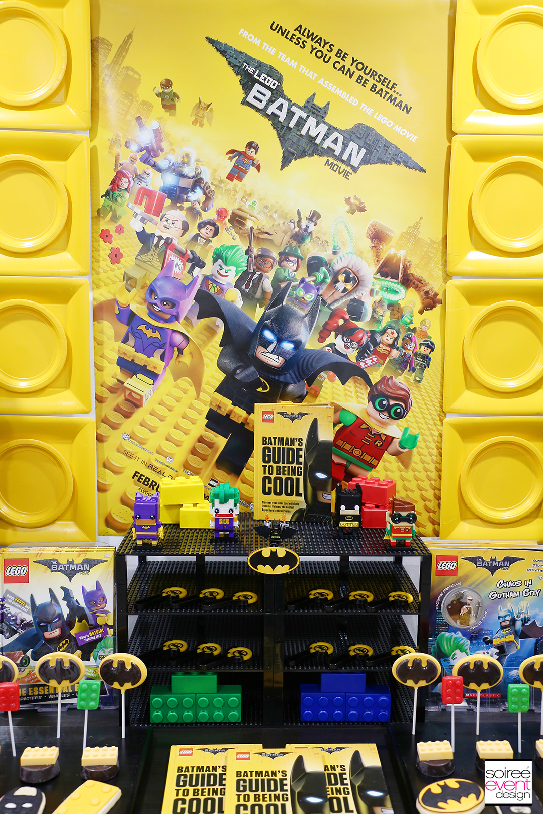 Lego Batman Party Ideas - Batman Party Dessert Table