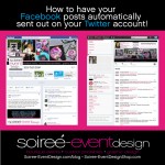 How to Link your Facebook Fan Page & Twitter Accounts! - Soiree Event