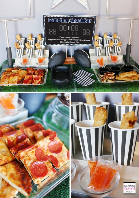 How To Set Up A Football Game Day Snack Bar Soiree Event Design
