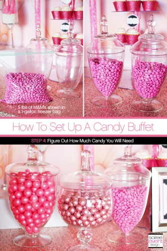 How to Set Up a Candy Buffet - Step 4