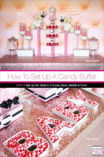How to Set Up a Candy Buffet Step 3