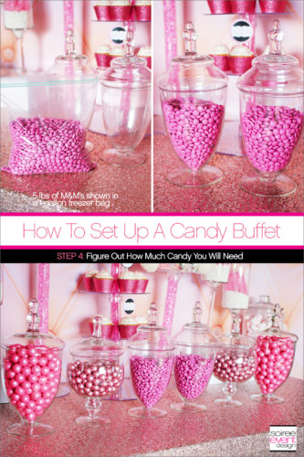 How to Set Up a Candy Buffet Step 4