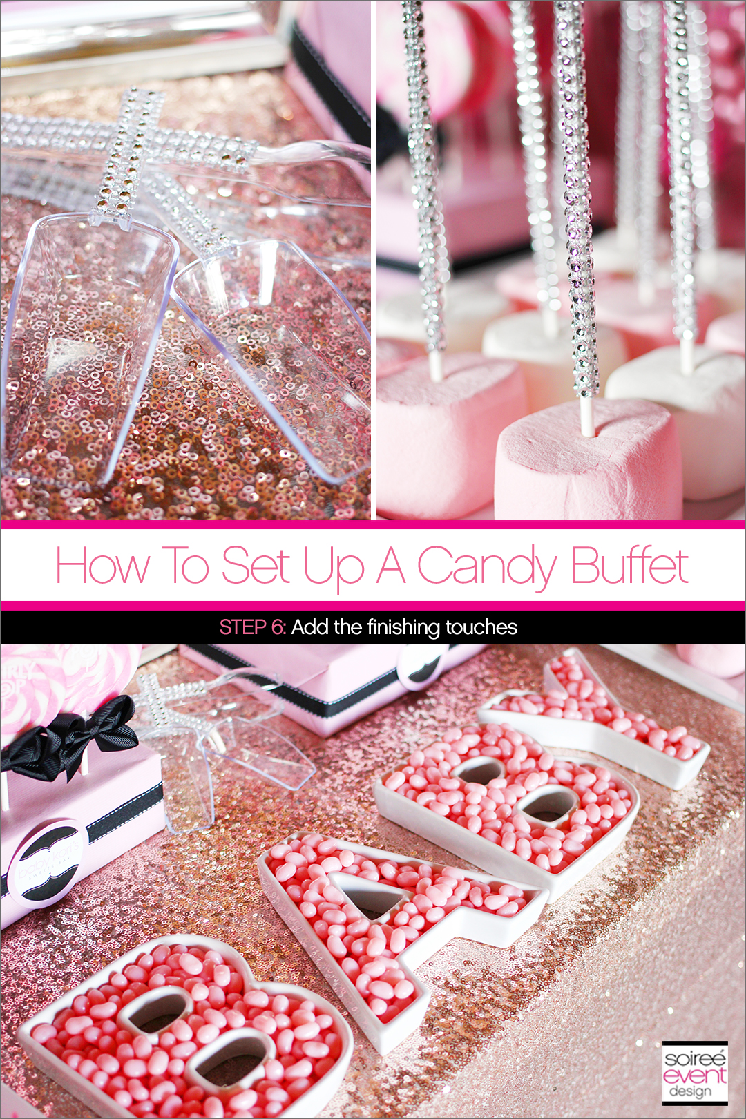 How to Set Up a Candy Buffet Step 6
