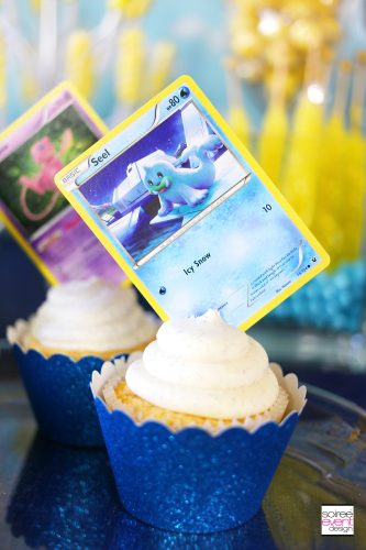 Pokemon Party Cupcake Toppers