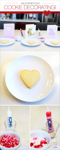 Hallmark Valentines Day Cookie Decorating