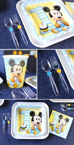 MIckey Mouse First Birthday Party Supplies