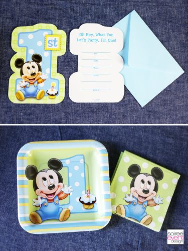 Mickey Mouse 1st Birthday Party Supplies