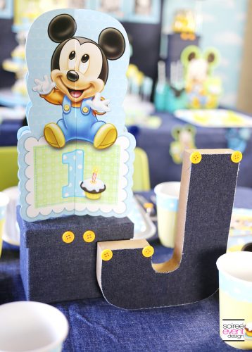 Mickey Mouse Party Centerpiece