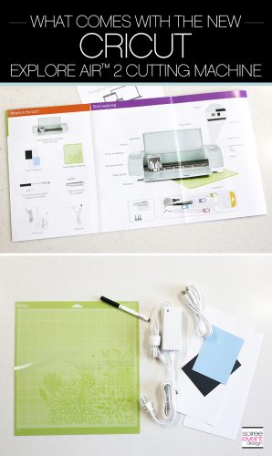 What comes with the New Cricut Explore Air 2