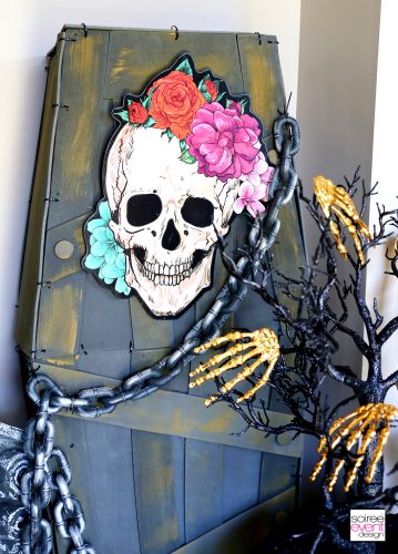 Day of the Dead Entryway - Coffin