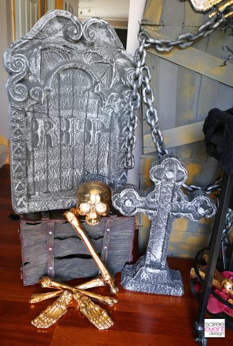 Day of the Dead Entryway - Tombstones