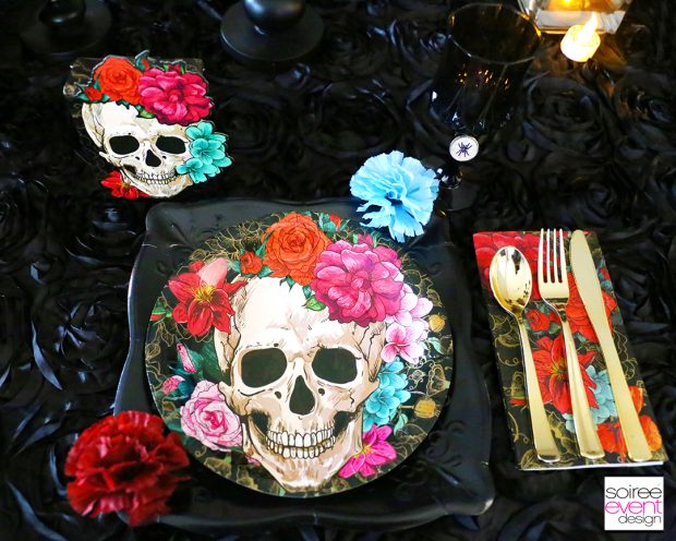 Day of the Dead Party Ideas - Spooky Floral Party Supplies