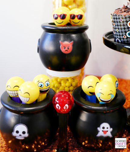 Emoji Halloween Party Ideas - Emoji Pez Candy